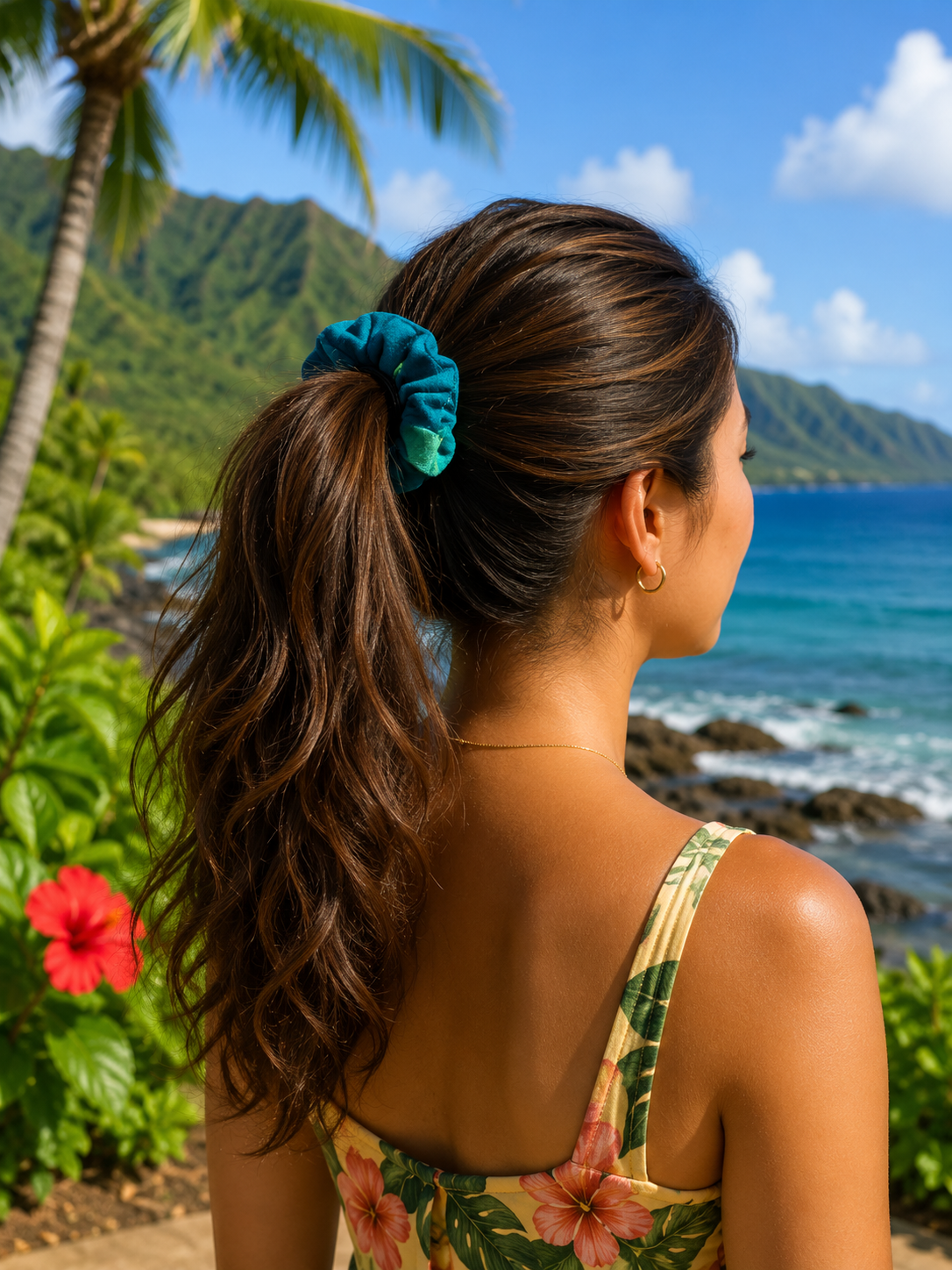 Aloha Scrunchie