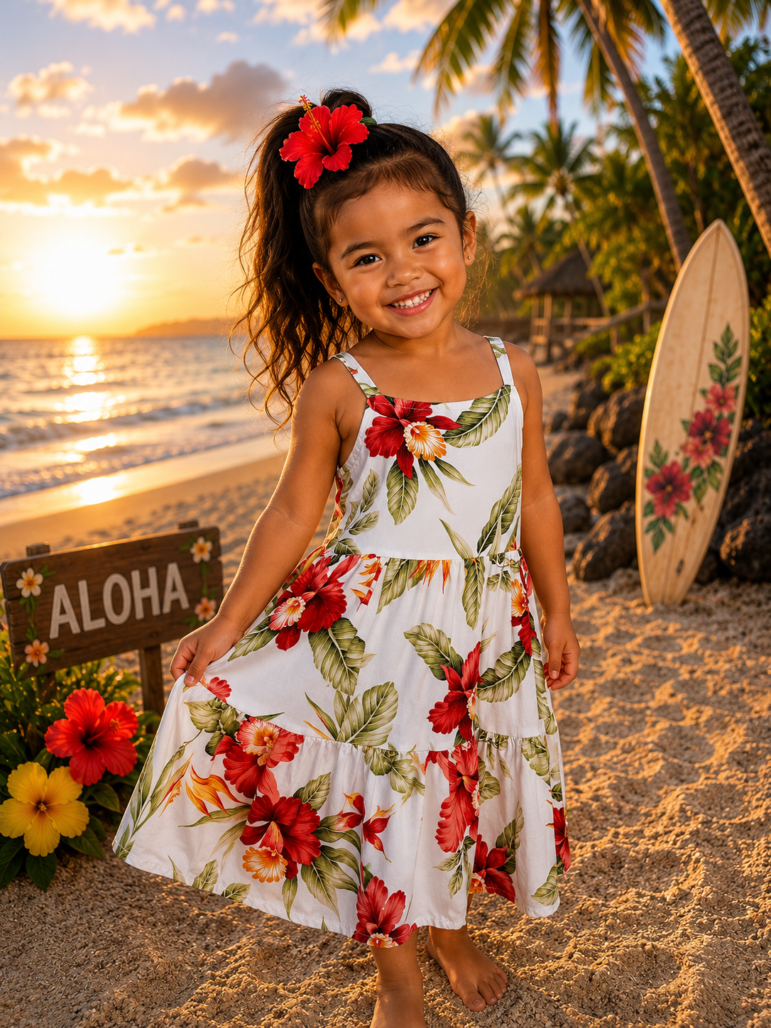 Aloha Twirl Dress