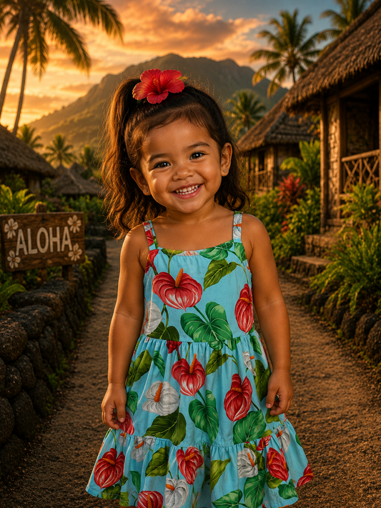 Aloha Twirl Dress