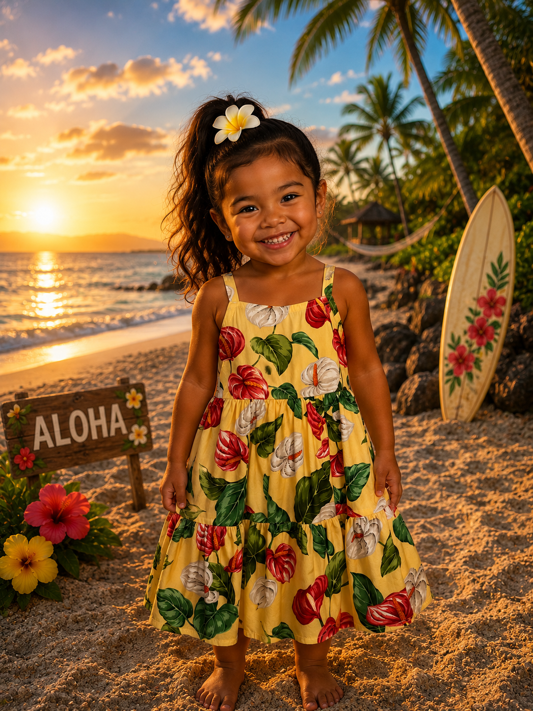 Aloha Twirl Dress